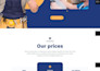 design responsive clone landing page using elementor pro revamp landing page